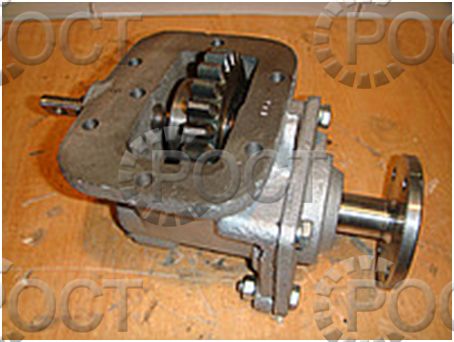 Коробка отбора мощности Г-4301, 3309, 3308 короткий шток (ассенизатор) под фланец КО503В2.02.12.100-02