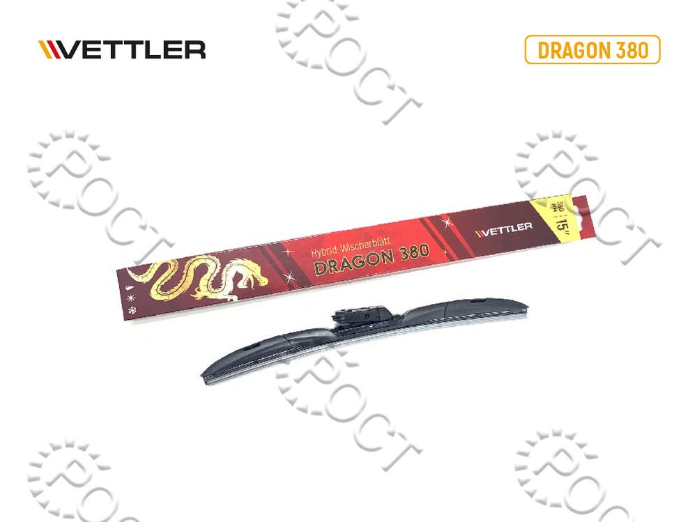 Щетка стеклоочистителя  380 мм/15" гибридная VETTLER DRAGON