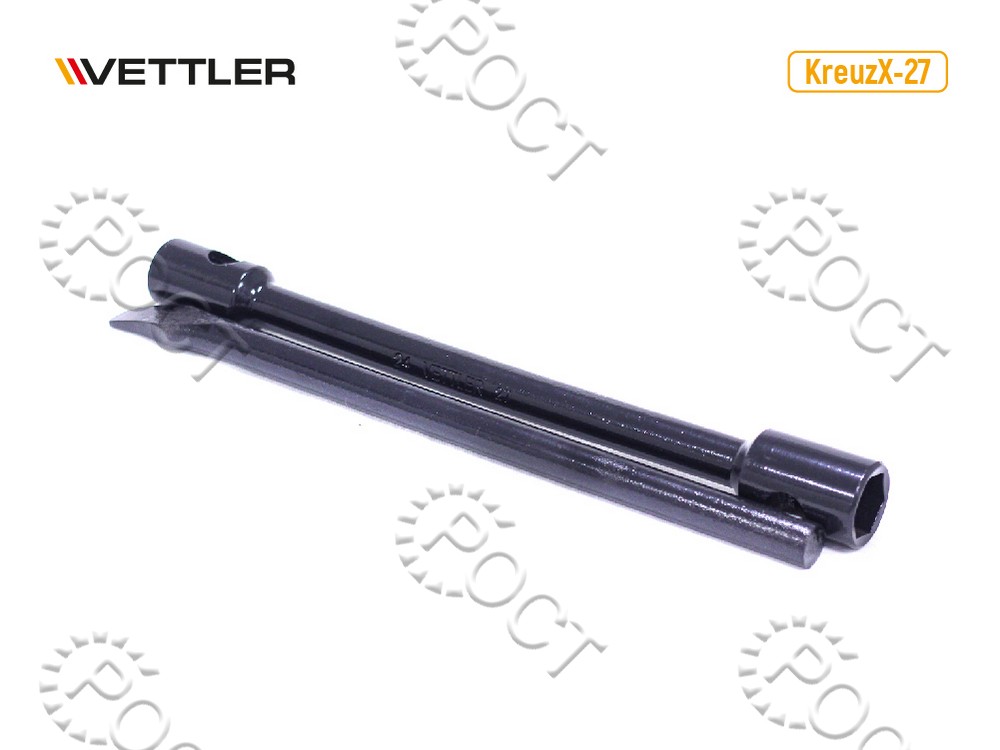 Ключ баллонный 24х27 Г-3302 усиленный с монтажкой (lk 395) VETTLER KreuzX-27