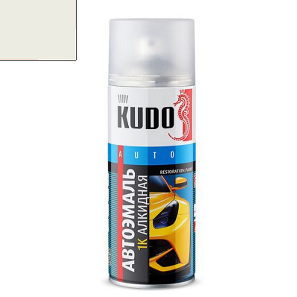 Краска-спрей KUDO (233) белая (520мл)