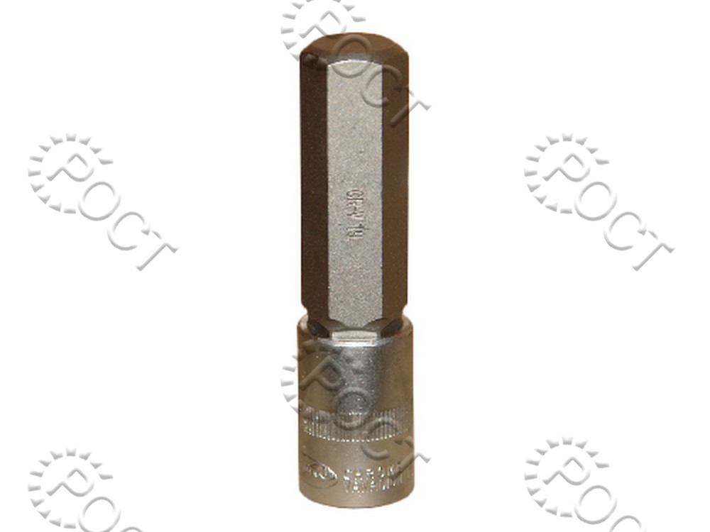 Головка торцевая  HEX 19 мм (1/2") 100 мм со вставкой АвтоDело (39399)