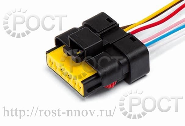 Колодка датчика массового расхода воздуха Siemens (20.3855-10) Г-3302  дв.405 (уп-ка 10шт.) CARGEN