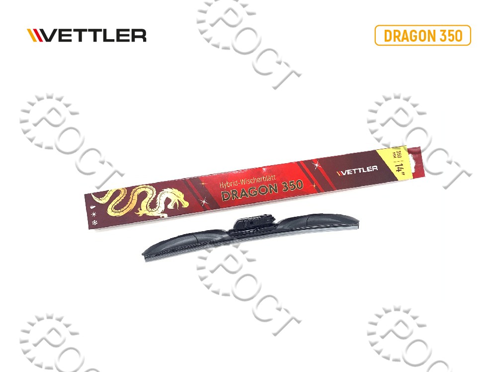 Щетка стеклоочистителя  350 мм/14" гибридная VETTLER DRAGON