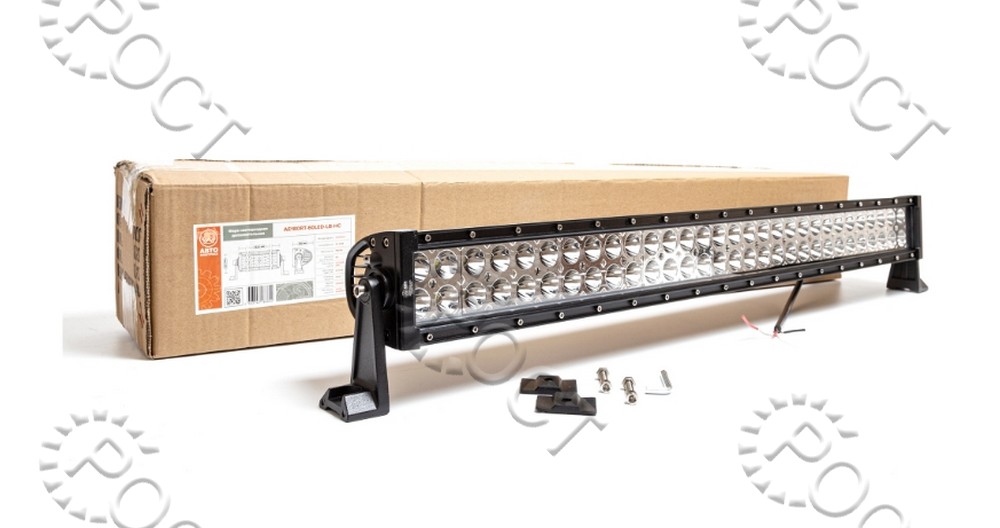 Фара светодиодная дополнительная (60 LED) направленный свет (балка 820*85*120) крепление по бокам (180Вт, 12/24В)