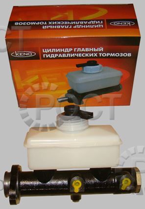 Цилиндр главный тормозной УАЗ-452, 469, 3160 , Хантер н/обр.(1 бачок) с сигнализатором
