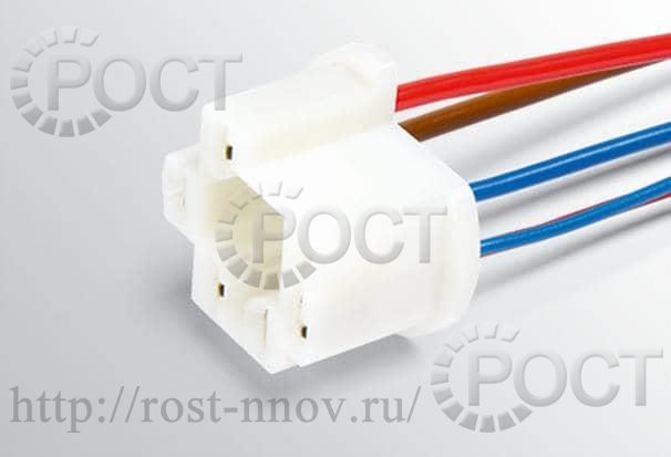 Колодка замка зажигания ВАЗ-2104-2107 с проводами (мин. уп-ка 10шт.) CARGEN