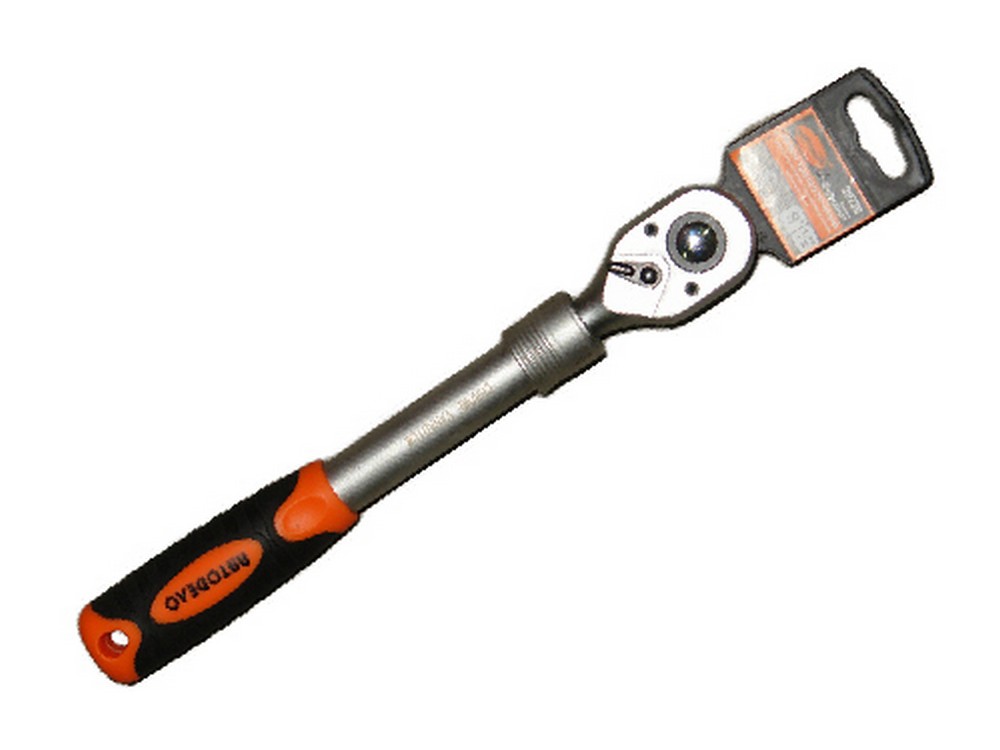 Трещотка 1/2" L240-440 мм 72 зуба телескопическая АвтоDело (39736)