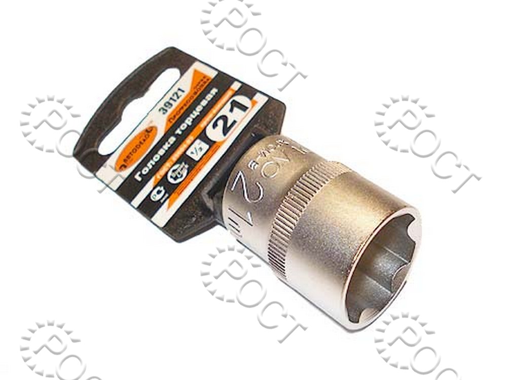 Головка торцевая *21мм (1/2") АвтоDело "Professional" (39121)