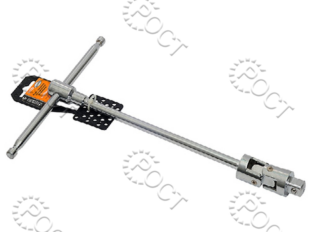 Вороток Т-образн. карданный 1/2" 250мм АвтоDело (39720)