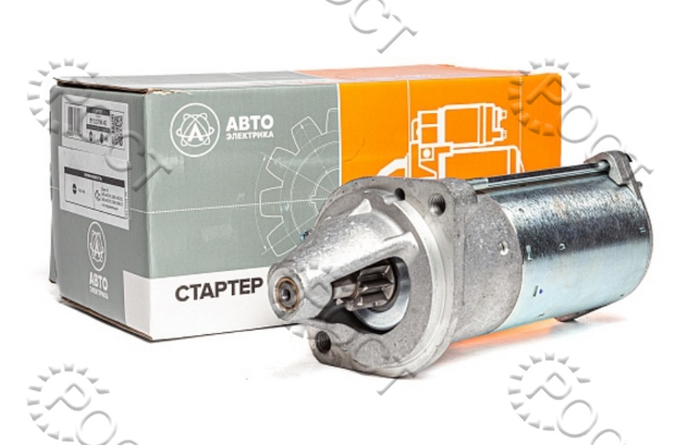 Стартер дв. ЗМЗ-405, 406, 409, 514 редукторный (1.2/1.8 кВт, 12 В, 9 зуб)
