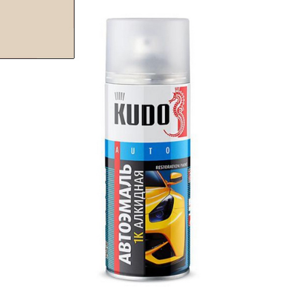Краска-спрей KUDO (235) бежевая (520мл)
