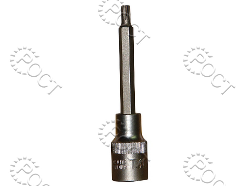 Головка торцевая  TORX Т30 (1/2") 100 мм со вставкой АвтоDело (39630)