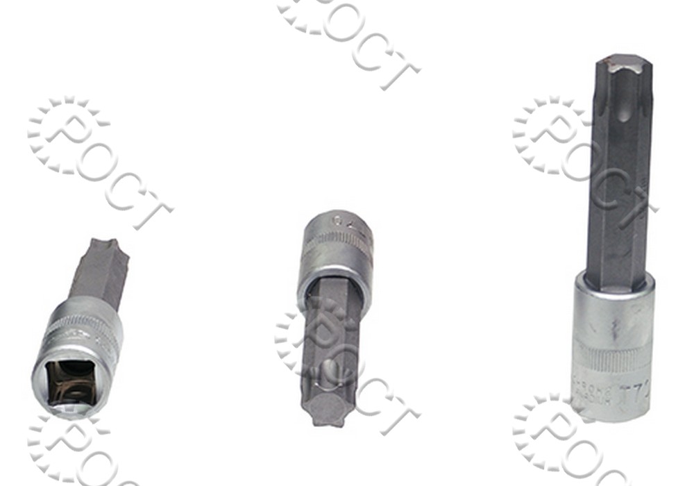 Головка торцевая  TORX Т70 (1/2") 100 мм со вставкой АвтоDело (39670)