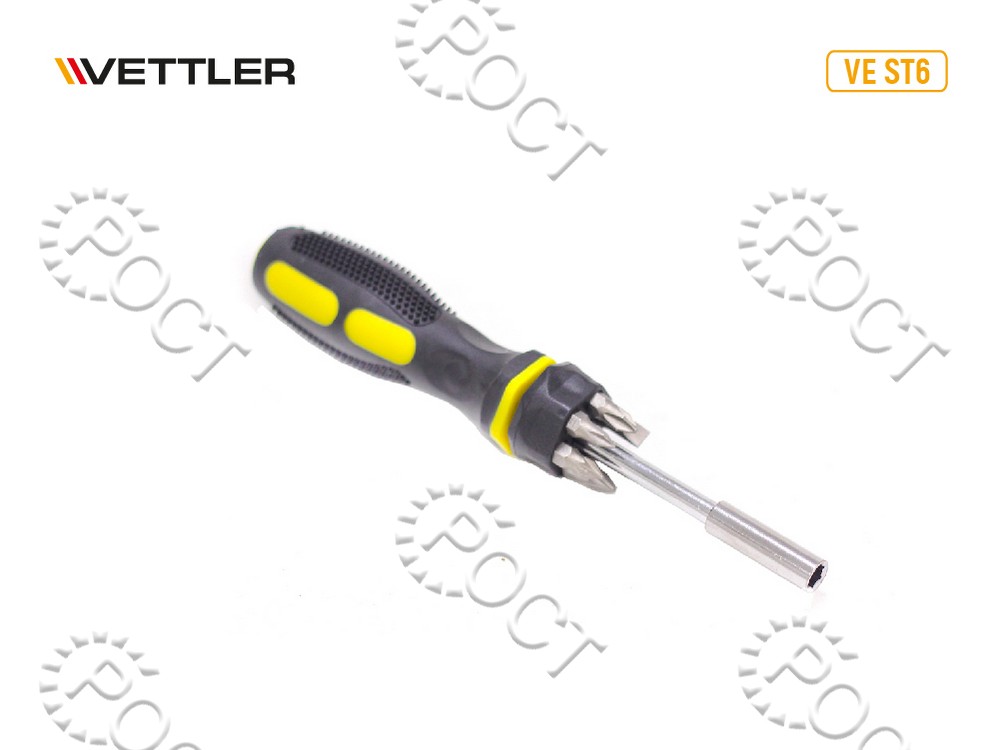 Отвертка 6 в одном VETTLER