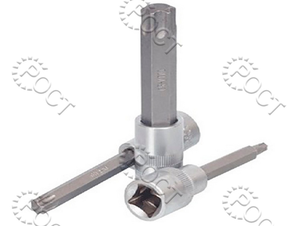 Головка торцевая  TORX Т60 (1/2") 100 мм со вставкой АвтоDело (39660)
