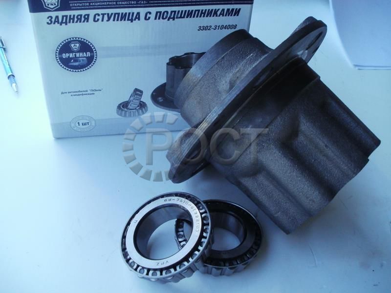 Ступица колеса заднего Г-3302, Г-А21R22 Г-ль Next с подшипниками