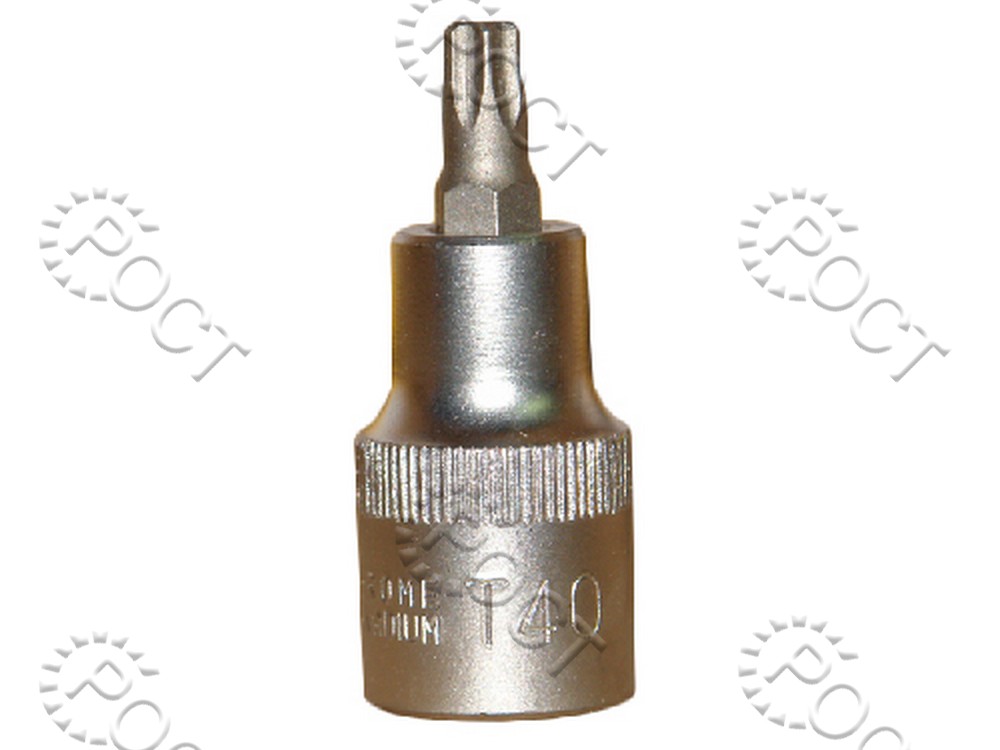 Головка торцевая  TORX Т40 (1/2")  55 мм со вставкой АвтоDело (39340)