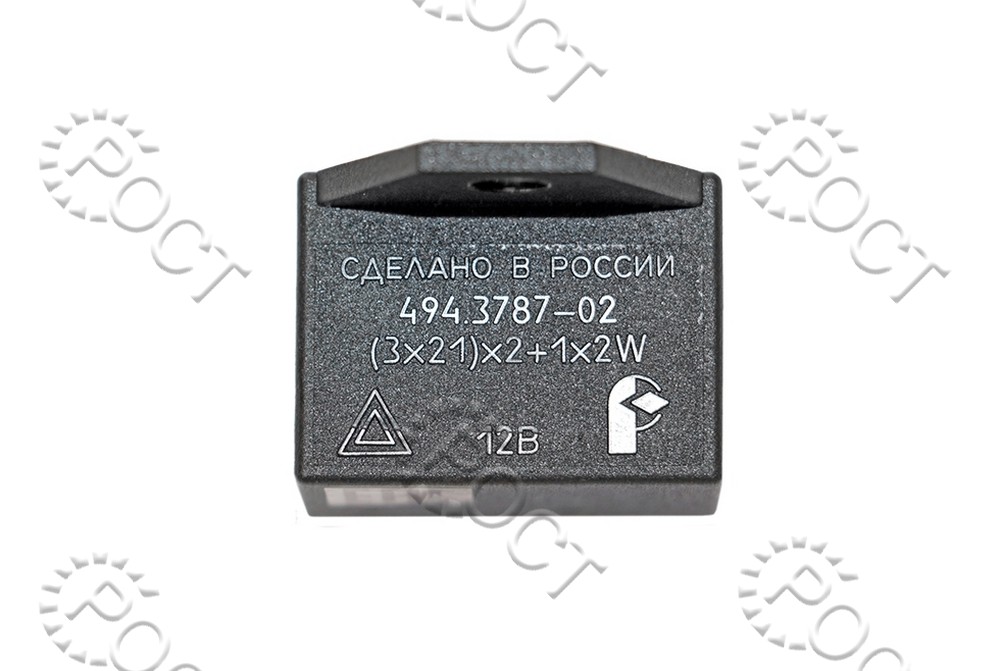 Реле поворота Г-3110, 3302, 33104 Евро-3 (4-х конт.) 12В (аналог 642.3747-02)