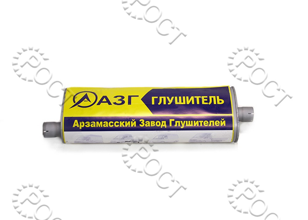 Глушитель Г-3302, 2217, 3307 Евро 3 (хомут/хомут)