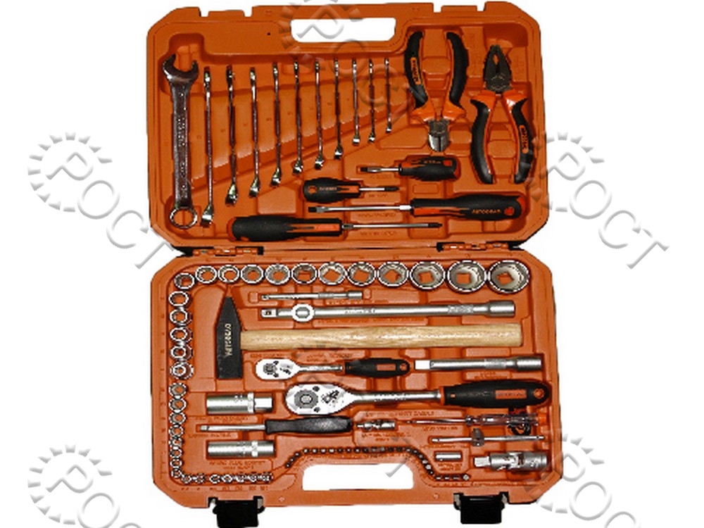 Набор инструмента  АвтоDело "Professional"  90 предм. 1/2"-1/4" (39891)