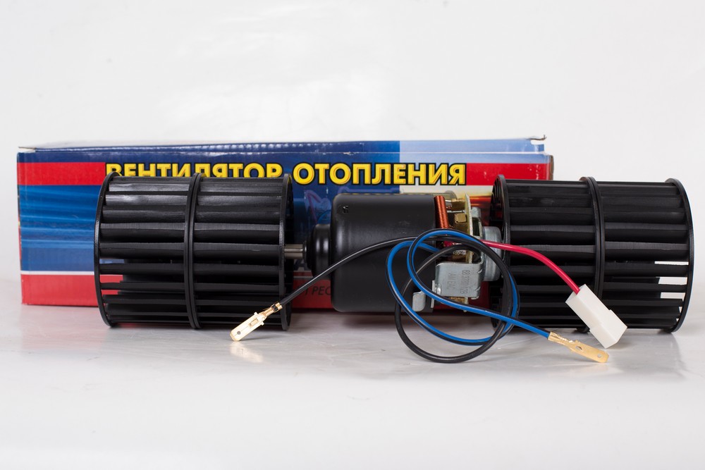 Мотор отопителя Г-3309, для КА-ЗА 24V (салон, с 2-мя крыльчатками) (аналог 681.3780)