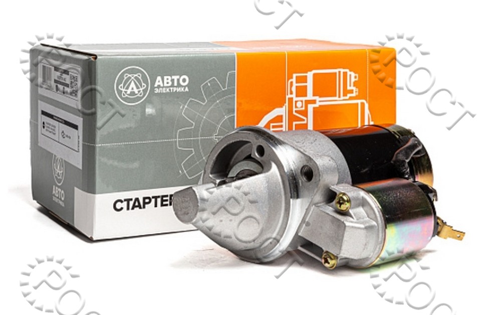 Стартер дв. ЗМЗ-405, 406, 409, 514 редукторный (1.2/2.0 кВт, 12 В, 9 зуб) (ан. 924.3708, 5742.3708, 6012.3708)