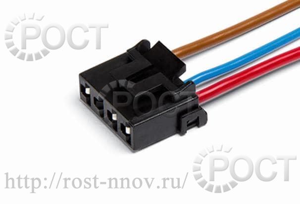 Колодка замка зажигания ВАЗ-1117-19,2123,2170,2190 с проводами (уп-ка 10 шт.) CARGEN
