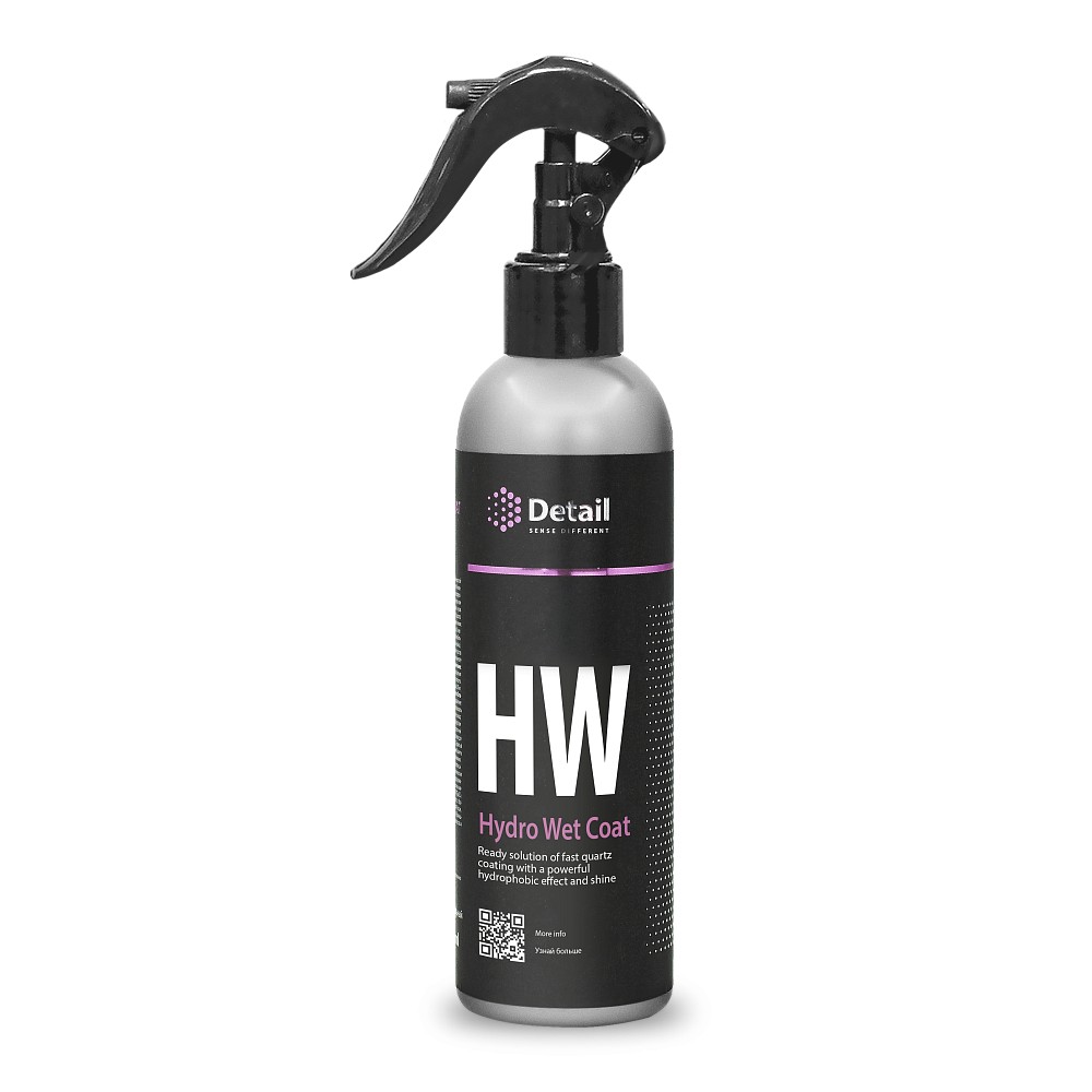 Кварцевое покрытие кузова Detail HW "Hydro Wet Coat" (250 мл.) триггер (DT-0186)