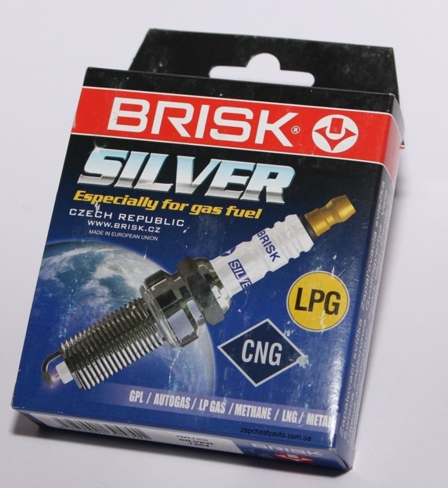 Свеча зажигания дв. ЗМЗ-405, 409 Евро-3 (к-т 4 шт.) SILVER (ГАЗ-БЕНЗИН) (1351)