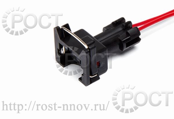 Колодка форсунки Г-3302, ВАЗ, датчика темпер.охл.жидкости Евро-4 дв.4216 с проводами (мин. уп-ка 15шт.) CARGEN