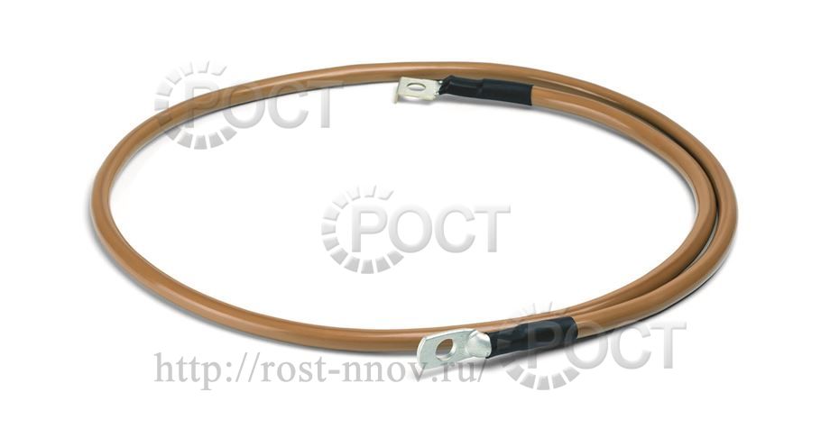 Провод АКБ "+"  800мм CARGEN
