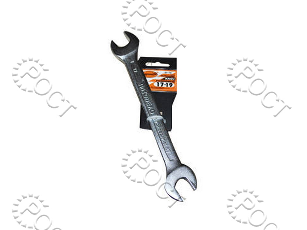 Ключ рожковый 17*19  АвтоDело "Professional" (37179)