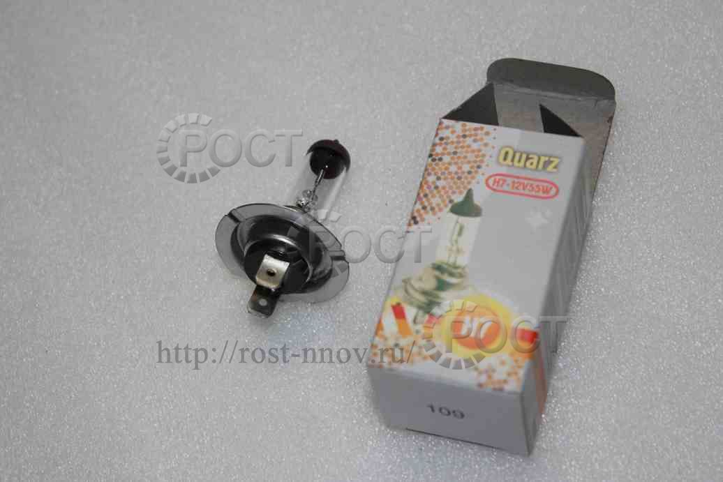 Лампа галогеновая H7 12V  55W Quarz(17139)