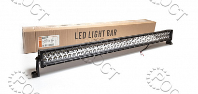 Фара светодиодная дополнительная (80 LED) направленный свет (балка 1070*85*120) крепление по бокам (240Вт, 12/24В)