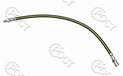 Шланг тормозной передний УАЗ-452, 469, Hunter (L=528мм) под трубку d=5 мм (835031)