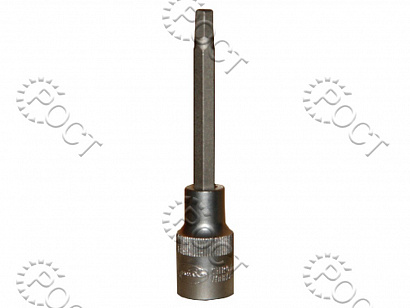 Головка торцевая  HEX  7 мм (1/2") 100 мм со вставкой АвтоDело (39387)
