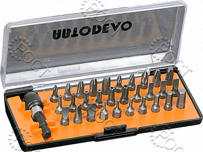 Набор бит (31 предмет) HEX, TORX, PH, PZ АвтоDело "Professional"(40643)