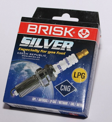 Свеча зажигания дв. ЗМЗ-405, 409 Евро-3 (к-т 4 шт.) SILVER (ГАЗ-БЕНЗИН) (1351)