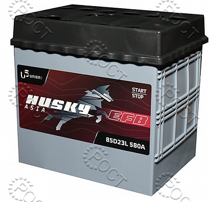 Аккумулятор  65 HUSKY EFB Asia обратная полярность (230*172*225) пусковой ток 580А