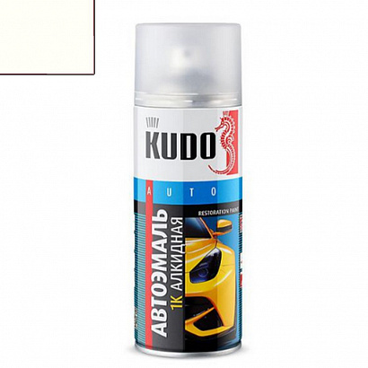 Краска-спрей KUDO (201) белая (520мл)