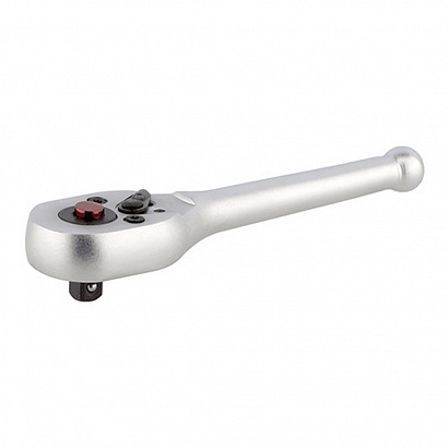 Трещотка  1/4" L115 мм 45 зубов короткая АвтоDело (39767)