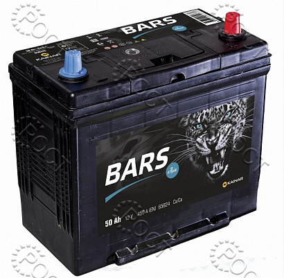 Аккумулятор  50 "BARS Asia" обратная полярность (237*134*205/226) пусковой ток 450А (65В24)