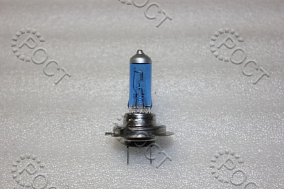 Лампа галогеновая H7 12V  55W AQUAMARIN super white