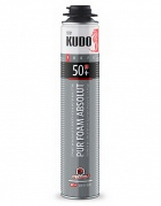 Пена монтажная профессиональная  KUDO PROFF 50+ (1000 мл., 870 гр.)