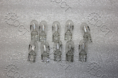 Лампа 12 V  3 W (повторитель, габариты, салон) без цоколя W2,1x9,5d  VETTLER (17143)