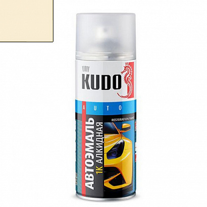 Краска-спрей KUDO (295) сливочно-белая (520мл)