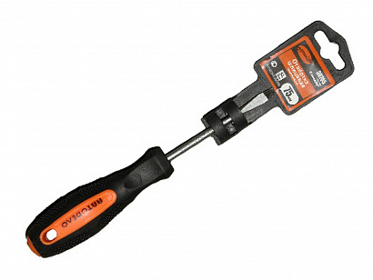 Отвертка шлицевая SL5  75мм "АвтоDело" (30705)