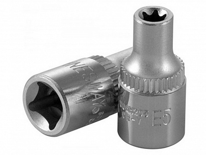 Головка торцевая  TORX Е 6 (1/4") JONNESWAY (S06H206)