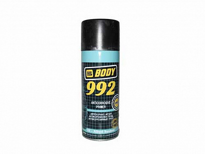 Грунт алкидный (1-комп.) Body 992 антикоррозионный черный  (0,4 л) аэрозоль (5100299200)