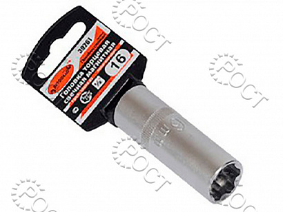 Ключ свечной 16 (головка 1/2" магнитная) АвтоDело "professional" (39261)